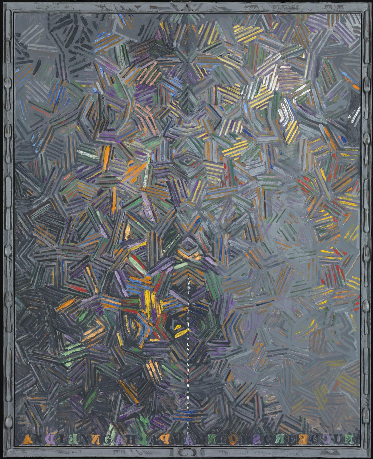 Dancers on a Plane 1980-1 by Jasper Johns born 1930