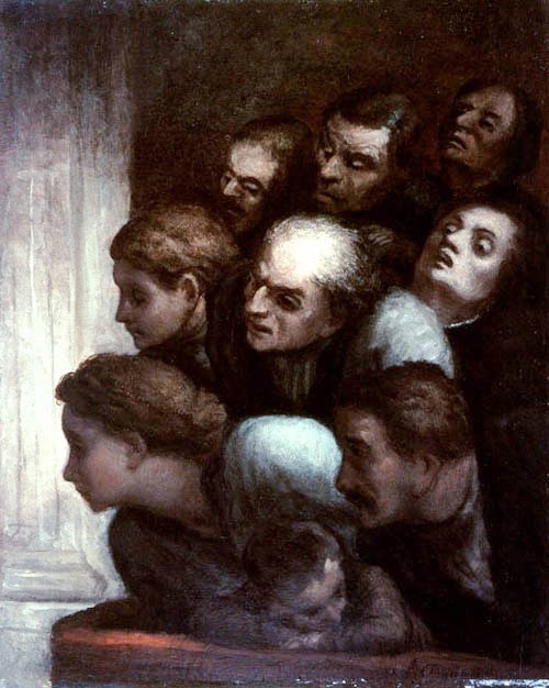 Honore-Daumier-XX-The-Free-Performance